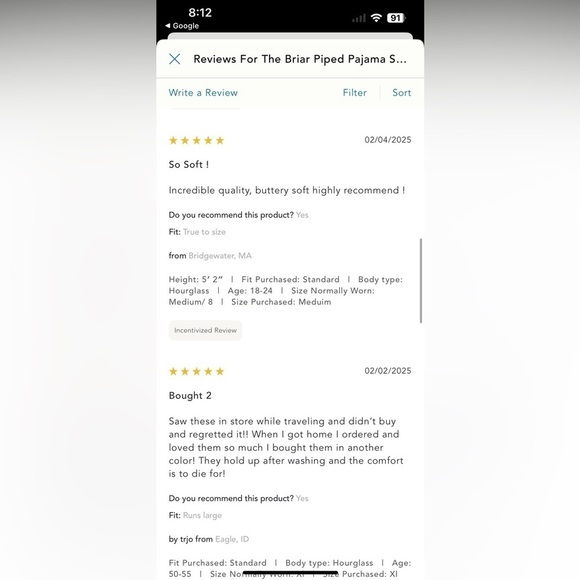 NWT new medium Anthropologie briar piped pajama top button down Holly green teal - Picture 17 of 17